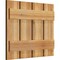Ekena Millwork Spaced Board-n-Batten Shutters, Rough Sawn Western Red Cedar, 23W x 19H, PR RBS06S23X019RWR - alternate 3